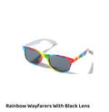 Rainbow Wayfarers With Black Lens