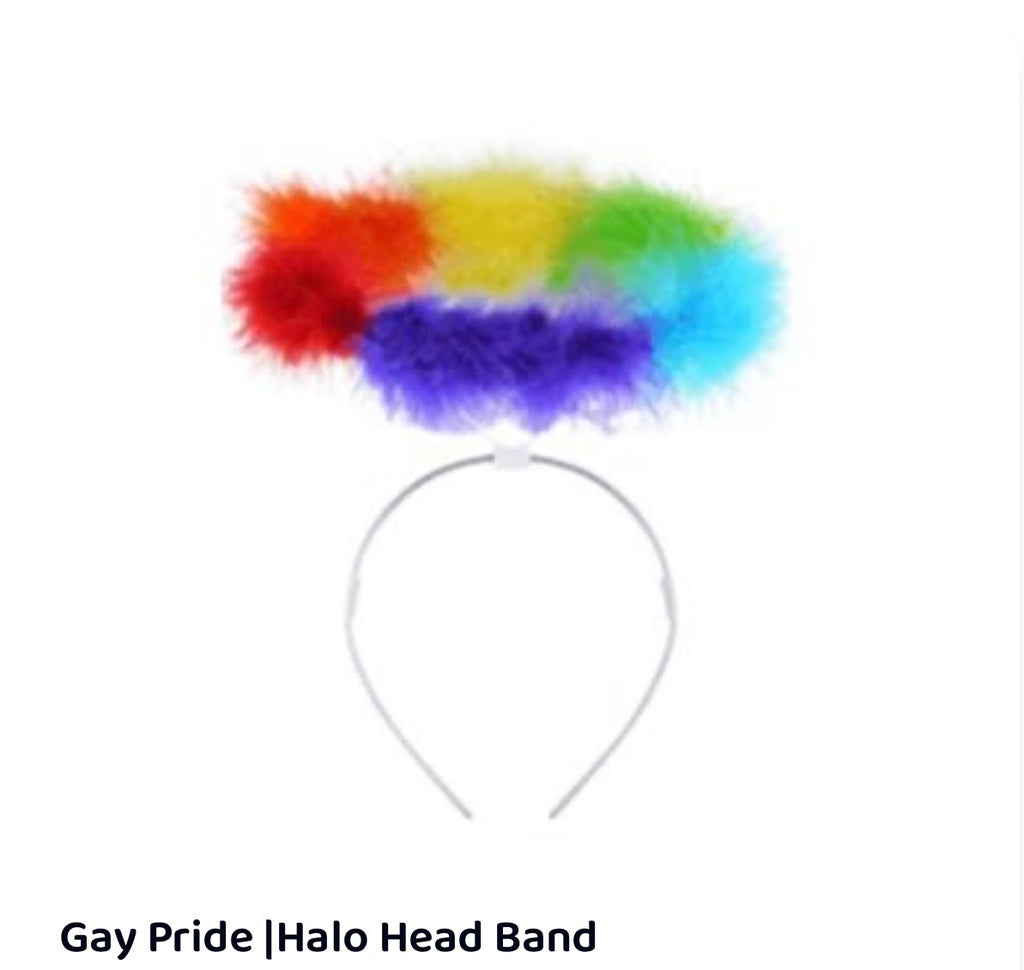 Gay Pride Rainbow Halo Headband