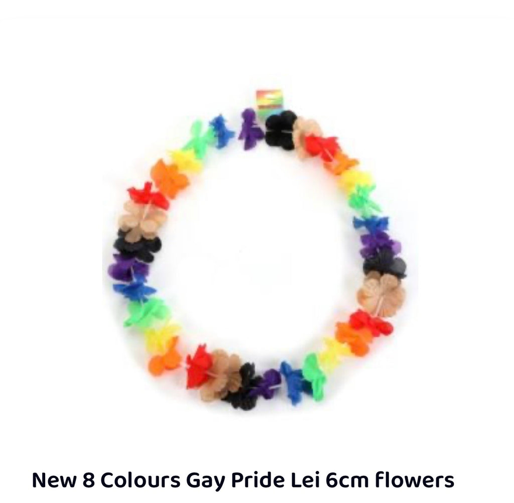 8 Colour Inclusive Pride Lei
