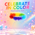 Gay Pride Rainbow Halo Headband
