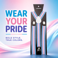 Transgender Pride Braces / Suspenders