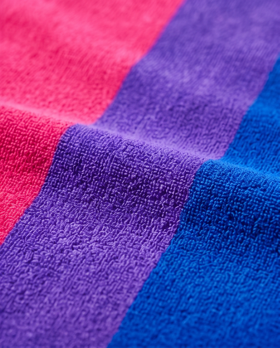 Bisexual Pride Microfibre Beach Towel